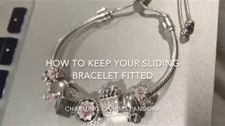 How to Keep Your Pandora Sliding Bracelet Fitted [upl. by Herson932]