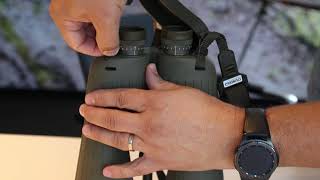 STEINER Military binoculars How to attach the Carrying Strap [upl. by Nessy]