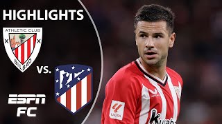 Athletic Club vs Atletico Madrid  LALIGA Highlights  ESPN FC [upl. by Stearns]