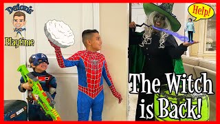 The funny Witch is back  Deions Playtime Skits [upl. by Noj]