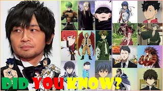 Yuichi Nakamura GrayBruno  Voice actingseiyuu 中村 悠一 声優 collection that you might not know [upl. by Caldwell847]