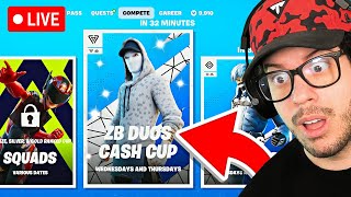 NEW DUO CASH CUP TOURNAMENT vs HACKERS Fortnite [upl. by Rapp]