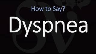 How to Pronounce Dyspnea CORRECTLY Meaning amp Pronunciation [upl. by Niwrud]