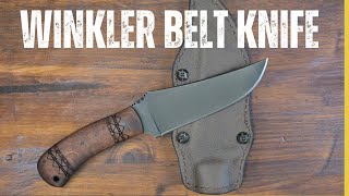 Winkler Belt Knife [upl. by Dirraj415]