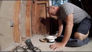 Cast Iron Toilet Flanges Replaced [upl. by Virginia343]