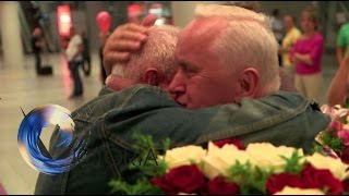 Twins reunited after 70 years apart  BBC News [upl. by Kcirddor]