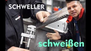 Auto Schweller reparieren und schweißen  KFZ Tutorial [upl. by Kecaj]