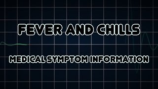 Fever and Chills Medical Symptom [upl. by Llewellyn]