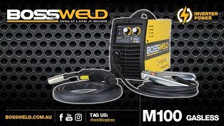 Bossweld M100 Gasless Inverter Welder [upl. by Jos]