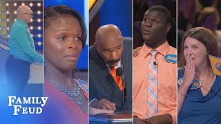 Family Feuds FUNNIEST Steve Harvey Moments  Part 2 [upl. by Gladdy852]