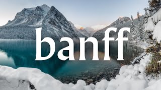 BANFF Canada Winter Travel Tips [upl. by Sorac]