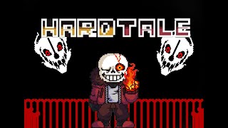 Hardtale Sans Fight Undertale Fangame Demo [upl. by Almeda]