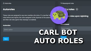 HOW TO SETUP AUTO ROLES WITH CARL BOT [upl. by Margeaux]