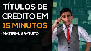 TÃTULOS DE CRÃ‰DITO  RESUMÃƒO  DIREITO EMPRESARIAL  PDF GRATUITO [upl. by Ruel]