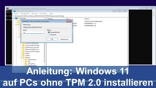 Anleitung Windows 11 auf PCs ohne TPM installieren [upl. by Etteyniv]