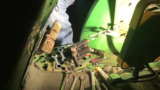 John Deere 5200 Loader Joystick Repair [upl. by Dralliw987]