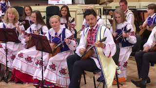 The Orchestra of Russian Folk instrument quotBalalaikaquot  plays Russian troika by Vladimir Kornev [upl. by Vonnie]