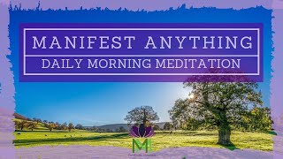 20 Minute Morning Meditation For Manifesting  Morning Meditation  Mindful Movement [upl. by Isador]