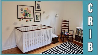 How to Build a 3in1 Convertible Crib  BUILD Video [upl. by Leopoldine]