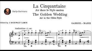 Gabriel MarieTex Morgan  La Cinquantaine 1887 Original and arranged [upl. by Clarkin]