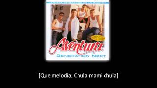 Aventura  Dime si te gusto lyric  letra [upl. by Trebuh]