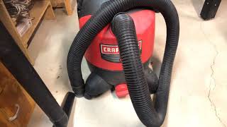 Craftsman 8 gallon shop vac [upl. by Kevina]