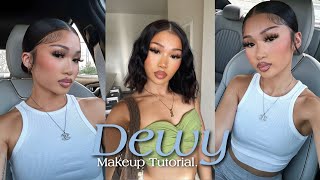 Dewy Makeup Tutorial [upl. by Derrej926]