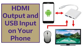 HDMI Output and USB Input on Your Phone [upl. by Durning894]