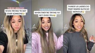 Things guysgirls do when they’re trying to get over someone HiHello it’s anne tiktok compilation [upl. by Giamo]