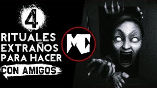 4 Rituales ATERRADORES para hacer con amigos │ MundoCreepy [upl. by Elkraps]