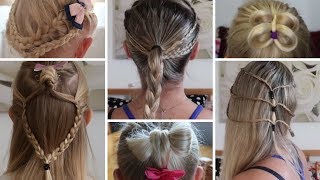 13 Easy Hairstyles  PROSTE ŁATWE SZYBKIE FRYZURY [upl. by Lynch]