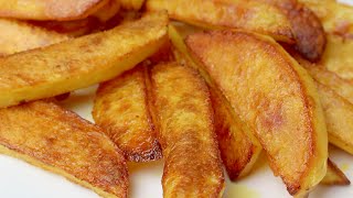 Crispy Oven Baked French Fries Recipe [upl. by Brenna]