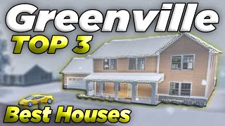 Top 3 BEST HOUSES In Greenville  ROBLOX  Greenville Revamp [upl. by Gilbert]