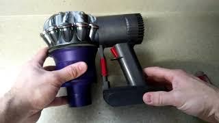 How to clean a Dyson V6 cordless vaccum cleaner [upl. by Orme301]