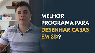 Melhor programa para desenhar casas em 3D FACILMENTE [upl. by Enelyk]