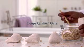 How To Make An Oatmeal Bath  Quaker [upl. by Redmond]