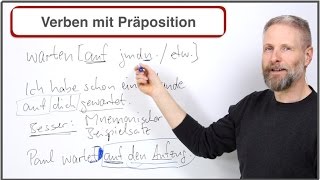 Lerntipp für Verben mit Präpositionen [upl. by Weidner207]