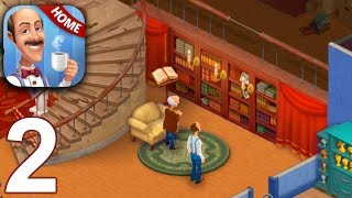 HOMESCAPES Story Walkthrough Gameplay Part 2  Day 2 iOS Android [upl. by Lia]