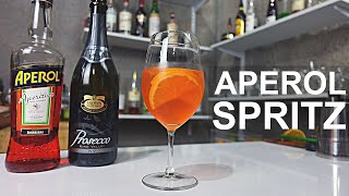 How to make an Aperol Spritz  2 WAYS [upl. by Howlan]