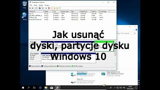 Jak usunąć dyski partycje dysku Windows 10 [upl. by Akienat]