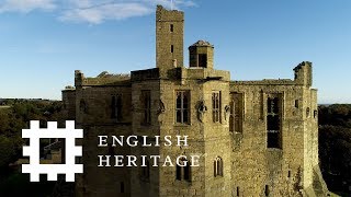 Postcard from Warkworth Castle Northumberland  England Drone Footage [upl. by Marigolde639]