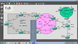 BGP Lecture 6 BGP path attributes LP and ASPATH BGP defult local preference [upl. by Fineman265]