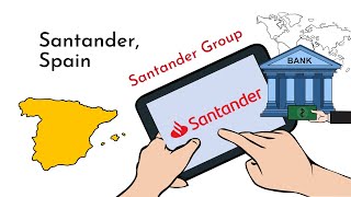 Santander Bank Banco Santander  History and Company profile overview [upl. by Tarfe286]