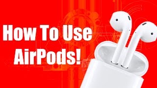 Apple AirPod User Guide and Tutorial [upl. by Liscomb]