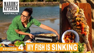 How to grill a whole fish PERFECTLY every time unless your bbq floats away LOL 😅😅😅 [upl. by Valenza571]