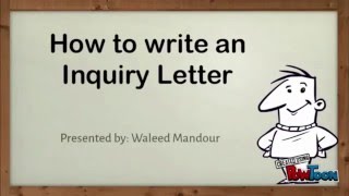 Inquiry Letter in Just 2 mins [upl. by Zumstein]