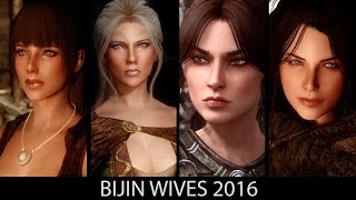 Skyrim  Top 5 Best Mods for Beautiful Characters [upl. by Haleemaj]