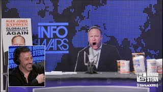 “Alex Jones” Confronts Jimmy Kimmel Live in Howards Studio [upl. by Ymmik]