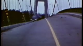 Galloping Gertie The Collapse of the Tacoma Narrows Bridge  1940 silent [upl. by Aylad]