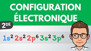 Comment trouver le CORTÈGE ÉLECTRONIQUE dun atome   PhysiqueChimie lycée [upl. by Iphagenia]